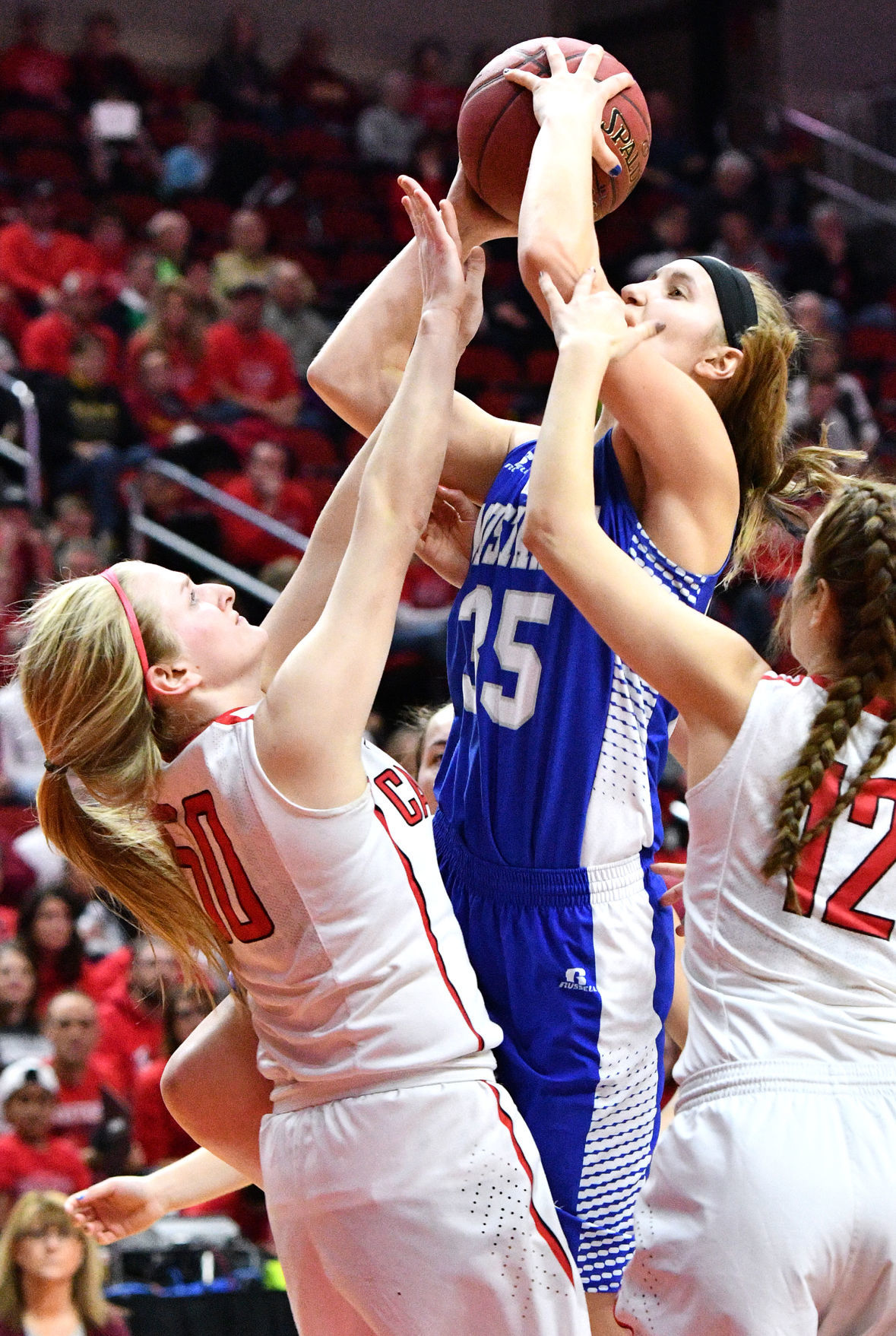 Newell-Fonda vs Central Decatur state basketball